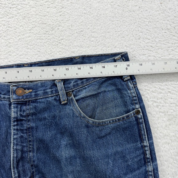 Vintage Calvin Klein Jeans Mens 38x33 Blue Stone Wash Union Made in USA - Picture 5 of 9